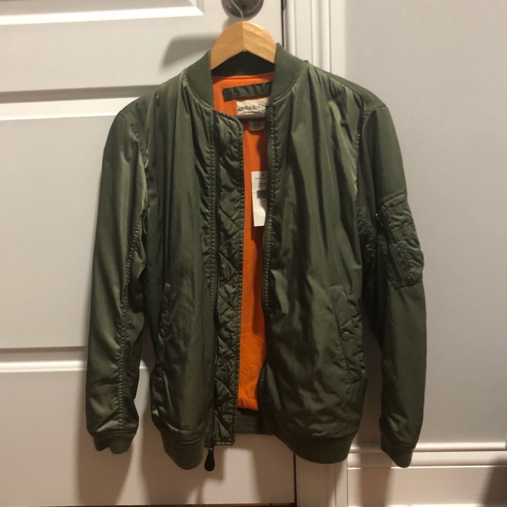 Ralph Lauren Green Bomber Jacket